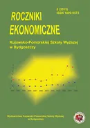 Roczniki Ekonomiczne KPSW w Bydgoszczy 8 (2015)