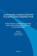 Nowe trendy i zjawiska w rozwoju społeczno-gospodarczym Polski i Unii Europejskiej - Izabela Seredocha