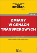 Zmiany w cenach transferowych - Danuta Langer-Babicz