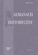 Almanach Historyczny, t. 17, z. 1