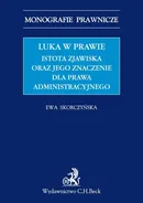 Luka w prawie. Istota zjawiska oraz jego znaczenie dla prawa administracyjnego - Ewa Skorczyńska