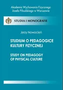 Studium o pedagogice kultury fizycznej - Jerzy Nowocień