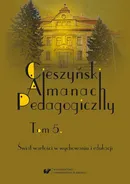 „Cieszyński Almanach Pedagogiczny”. T. 5: Świat wartości w wychowaniu i edukacji