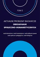 Aktualne problemy badawcze 2. Obrzar nauk społeczno humanistycznych - Uniwesytet Warmińsko- Mazurski
