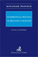Interwencja uboczna w procesie cywilnym - Joanna Studzińska