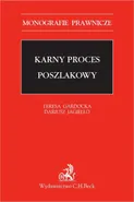 Karny proces poszlakowy - Dariusz Jagiełło