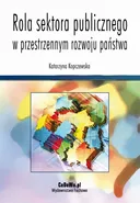 Rola sektora publicznego w przestrzennym rozwoju państwa - Katarzyna Kopczewska