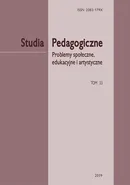 „Studia Pedagogiczne. Problemy społeczne, edukacyjne i artystyczne”, t. 33