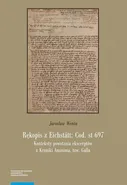 Rękopis z Eichstätt: Cod. st 697 - Jarosław Wenta