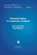 Selected topics in nonlinear analysis - Daria Bugajewska