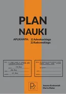 Plan nauki aplikanta adwokackiego/radcowskiego - Joanna Krakowiak