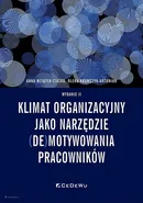 Klimat organizacyjny jako narzędzie (de)motywowania pracowników - Olena Krawczyk-Antoniuk