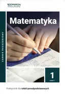 Matematyka 1 Podręcznik Część 1 Zakres rozszerzony - Joanna Karłowska-Pik
