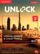 Unlock 2 Listening, Speaking and Critical Thinking Student's Book with Digital Pack - Stephanie Dimond-Bayir
