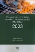 Porównanie przepisów ustawy o rachunkowości i MSR/MSSF 2023 - Katarzyna Trzpioła