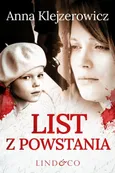 List z powstania - Anna Klejzerowicz