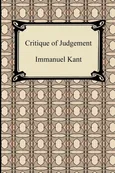 Critique of Judgement - Immanuel Kant