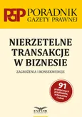 Nierzetelne transakcje w biznesie - Radosław Borowski