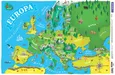 Podkładka mapa Europy dla dzieci