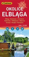 Okolice Elbląga mapa turystyczna - Praca zbiorowa