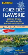 Pojezierze Iławskie mapa laminowana - Praca zbiorowa
