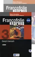 Francofolie express 3. Podręcznik + Nowa Edycja Zeszyt ćwiczeń PAKIET. Język francuski dla liceum i technikum