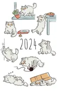 Kalendarz 2024 Koty