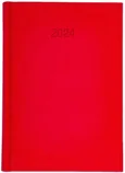 Kalendarz 2024 A4 tygodniowy Vivella Czerwony