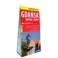 Gdańsk Gdynia Sopot plan miasta w kartonowej oprawie 1:26 000 - zbiorowe opracowanie