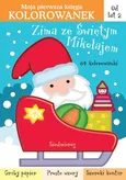 Zima ze Świętym Mikołajem 64 kolorowanki - Stefan Michałowski