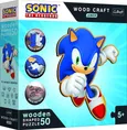 Puzzle drewniane Sprytny Sonic 50