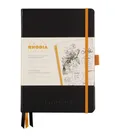 Notes Rhodia Rhodiarama Goalbook black  A5 w kropki Hardcover