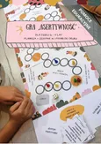 Gra planszowa "Asertywność" dla dzieci 6-9 lat (do druku). Pomoc edukacyjna - Katarzyna Płuska