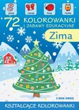 Zima 72 kolorowanki i zabawy edukacyjne - Teresa Warzecha