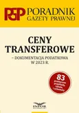 Ceny transferowe - dokumentacja podatkowa w 2023 r - Mariusz Makowski
