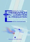 Research in Logistics & Production - Badania w dziedzinie logistyki i produkcji, Vol. 1, No. 3, 2011 - Praca zbiorowa