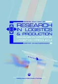 Research in Logistics & Production - Badania w dziedzinie logistyki i produkcji, Vol. 2, No. 1, 2012 - Praca zbiorowa