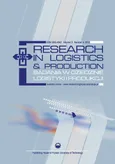 Research in Logistics & Production - Badania w dziedzinie logistyki i produkcji, Vol. 3, No. 4, 2013 - Praca zbiorowa
