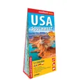 USA południowo-zachodnie (USA Southwest) laminowana mapa samochodowo-turystyczna 1:1 350 000