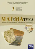 Matematyka 3 Podręcznik z płytą CD Kształcenie ogólne w zakresie podstawowym i rozszerzonym - Outlet - Wojciech Babiański