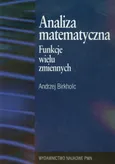 Analiza matematyczna - Outlet - Andrzej Birkholc