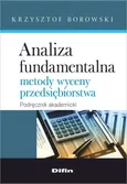 Analiza fundamentalna - Krzysztof Borowski