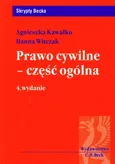Prawo cywilne - część ogólna - Outlet - Agnieszka Kawałko