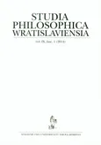 Studia Philosophica Wwratislaviensia 1/2014 - Outlet