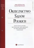 Orzecznictwo Sądów Polskich  2008/01 - Outlet