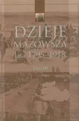 Dzieje Mazowsza Tom III - Outlet