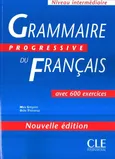 Grammaire progressive du Francais Niveau intermediaire książka - Outlet - Maia Gregoire