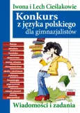 Konkurs z języka polskiego dla gimnazjalistów - Outlet - Iwona Cieślak
