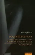 Polskie Bałkany Proza postjugosłowiańska w kontekście feministycznym genderowym i postkolonialnym - Maciej Duda