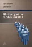 Służba cywilna w Polsce 1922-2012